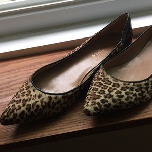 Leopard flats from Talbots